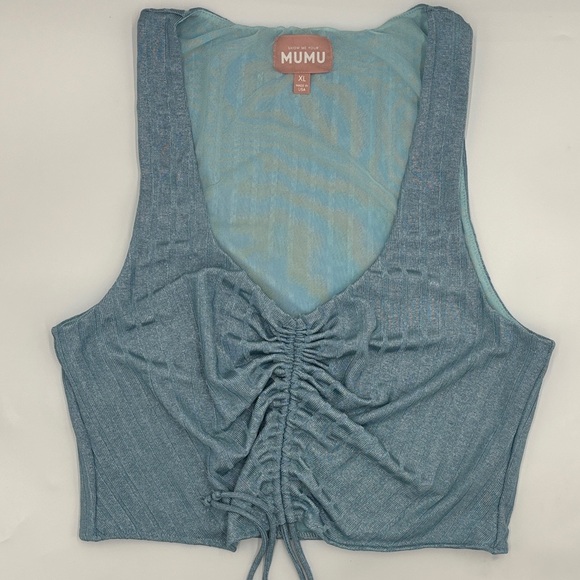 Show Me Your MuMu Tops - Show Me Your Mumu Hazy Ruched Tank Top